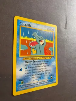 Totodile 85/105 Neo Destiny Regular Pokemon TCG Card RARE - Image 2