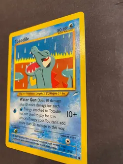 Totodile 85/105 Neo Destiny Regular Pokemon TCG Card RARE - Image 3