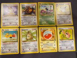 Pokemon TCG Jungle 8 Card Lot WOTC Vintage Pokemon Cards - Image 1