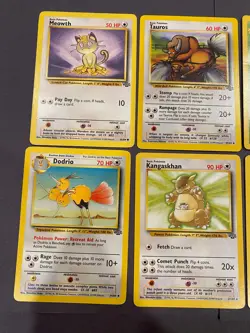 Pokemon TCG Jungle 8 Card Lot WOTC Vintage Pokemon Cards - Image 2