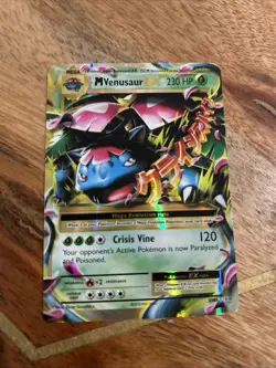 M Venusaur EX 2/108 XY Evolutions Ultra Rare Pokemon TCG LP/MP - Image 1