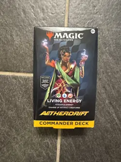 Living Energy Commander Deck MTG Aetherdrift Sealed English Magic the Gathering - Image 1