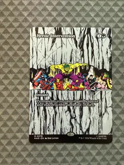 MTG Heroic Intervention #0078 Borderless M Marvel Universe Eternal-Legal (MAR) - Image 1