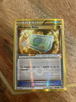 Weakness Policy - 164/160 - Pokemon Primal Clash XY Secret Rare Card LP - Image 1