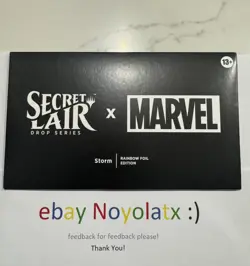 MTG Secret Lair x Marvel's Storm - Foil - Sealed - Image 1