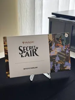 MTG Secret Lair Witch’s Familiar Regular NON-FOIL Brand New Factory Sealed - Image 1
