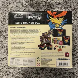Pokemon Hidden Fates Elite Trainer Box ETB SEALED Sun & Moon + Magnetic Case - Image 4