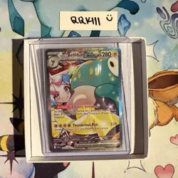 Iono's Bellibolt EX 183/159 Journey Together Pokemon Full Art Holo Card Mint - Image 1