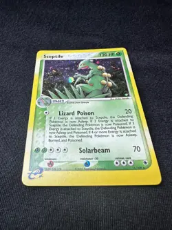 Pokemon Sceptile 11/109 Ruby and Sapphire Holo HP - Image 2