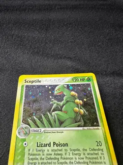 Pokemon Sceptile 11/109 Ruby and Sapphire Holo HP - Image 3