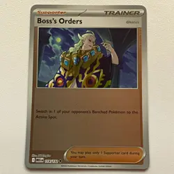 Pokemon TCG Boss's Orders (Ghetsis) 114/132 MEG Holo Rare EN 2025 - Image 1