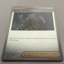 Pokemon TCG Boss's Orders (Ghetsis) 114/132 MEG Holo Rare EN 2025 - Image 5