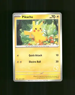 Pikachu Unconfirmed My First Battle Pokemon Near Mint - Image 1