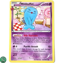 Pokemon TCG Wobbuffet RC11/RC32 Generations Radiant Collection LP Light Play - Image 1