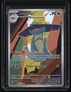 DRAKLOAK 248/217 ILLUSTRATION RARE ASCENDED HEROES POKEMON HOLO NEAR MINT - Image 1