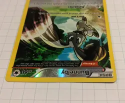 Bunnelby Omega 121/160 MP Reverse Holo Uncommon Pokemon XY - Primal Clash PRC - Image 3