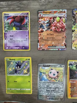 TCG Holo Pokemon Card Lot / 12 Holo All Years NM/LP .. 3 Full Art holo! - Image 4