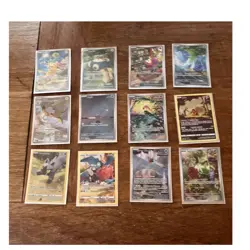 Pokemon TCG Crown Zenith 12-Card Lot, Pikachu Snorlax Raichu, Foil Full Art - Image 1