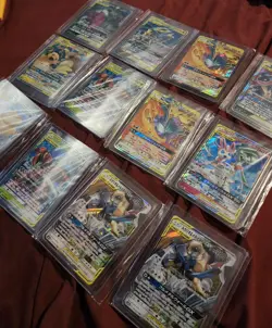 Assorted Japanese Pokemon GX Tag Team TCG Card Lot 12 Cards Some Duplicates NM - Image 1