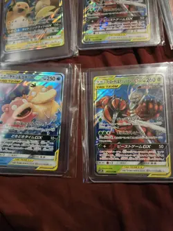 Assorted Japanese Pokemon GX Tag Team TCG Card Lot 12 Cards Some Duplicates NM - Image 4