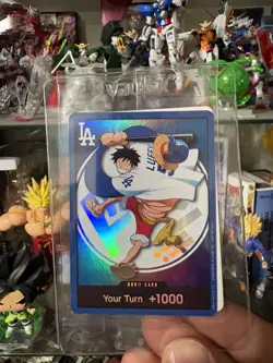 One Piece Dodgers Promo DON!! Card Monkey D. Luffy 2026 SEALED - Image 1