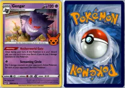 Pokemon Card - Gengar Trick or Trade BOOster 2023 066/196 Holo Holo NM - Image 3