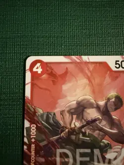 One piece Tcg St21 Roronoa Zoro Promo Demo card - Image 3