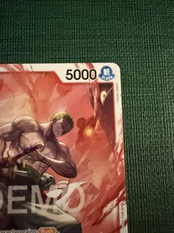 One piece Tcg St21 Roronoa Zoro Promo Demo card - Image 4