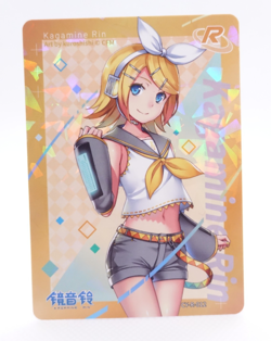 Kagamine Rin R Vocaloid R-012 Kayou Anime Waifu Collectible Trading Card - Image 1