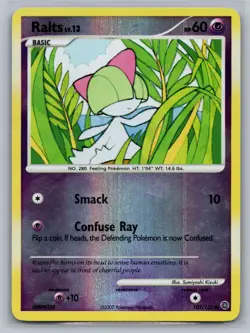 Ralts Secret Wonders #102/132 Common,Reverse Holo Pokemon Card - Image 1