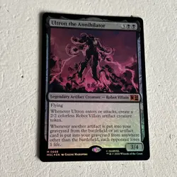 Ultron The Annihilator FOIL Marvel MSC NM - 0668 Jumpstart Magic MTG - Image 1