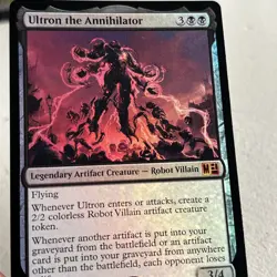 Ultron The Annihilator FOIL Marvel MSC NM - 0668 Jumpstart Magic MTG - Image 3
