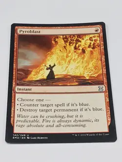 MTG Pyroblast - Eternal Masters - Image 1