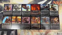 MTG Outlaws of Thunder Junction Commander Bounty Card Set | Mini-Game | NM - Image 1