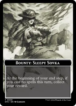 MTG Outlaws of Thunder Junction Commander Bounty Card Set | Mini-Game | NM - Image 2