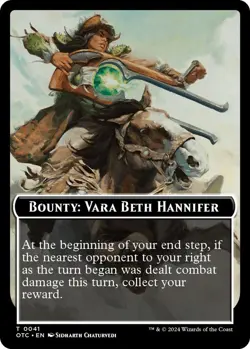 MTG Outlaws of Thunder Junction Commander Bounty Card Set | Mini-Game | NM - Image 4