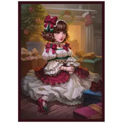 Madelaine – Gifted Doll – MTG Size – 100 Smooth Matte Card Sleeves - Image 1