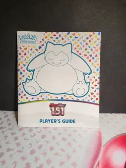 Pokemon TCG Scarlet & Violet 151 Players Guide Snorlax ETB Booklet - Image 1