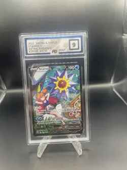 Starmie v TG13/TG30 Astral Radiance Trainer Gallery GG 9 Graded Pokemon - Image 1