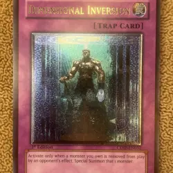 Yugioh Dimensional Inversion CDIP-EN052 Ultimate Rare 1st Edition - Euro Print - Image 2