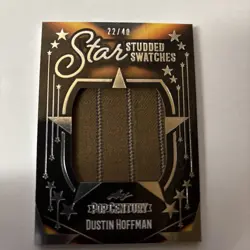 Dustin Hoffman 2023 Leaf Pop Century Star Studded Swatches 22/40 RAIN MAN - Image 1