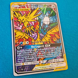 The Pokemon Company Moltres & Zapdos & Articuno GX TAG TEAM Promo Holo SM210 ENG - Image 1