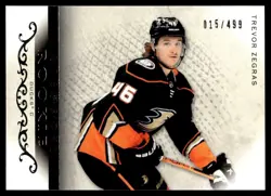 2021-22 Upper Deck Artifacts Horizontal Rookies Trevor Zegras Rookie 015/499 - Image 1