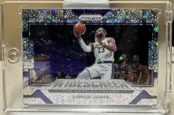 2021-22 Panini Prizm Widescreen LeBron James Los Angeles Lakers Insert #10 - Image 1