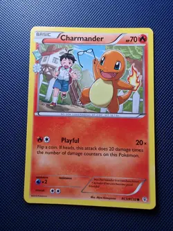 Pokemon TCG Charmander Radiant Collection RC3/RC32 Generations NM/LP - Image 1