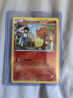 Pokemon TCG XY Generations Radiant Collection Charmander Card RC3/RC32 2016 - Image 1