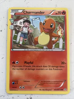 Pokemon TCG XY Generations Radiant Collection Charmander Card RC3/RC32 2016 - Image 4