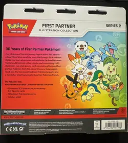 Pokemon First Partner Illustration Collection Series 2 Sealed 30th Anniversary - Image 2