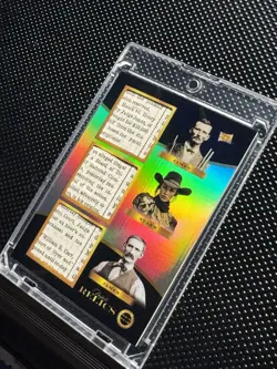 2025 Pieces Of The Past Triple Relics Jesse James Belle Starr Frank James - Image 3