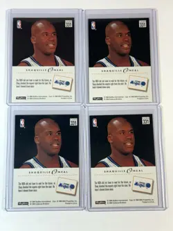 1993-1994 Skybox Premium # 331 SHAQUILLE O'NEAL SHAQ Future Shock Lot Of 4 - Image 2